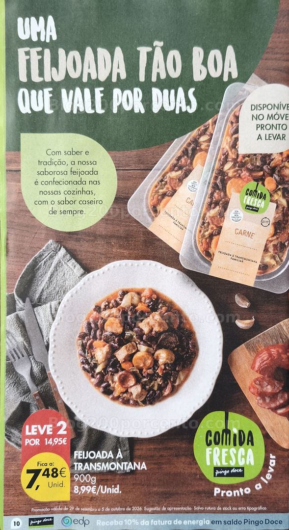 Antevisão Folheto PINGO DOCE Promoções de 29 setembro a 5 outubro