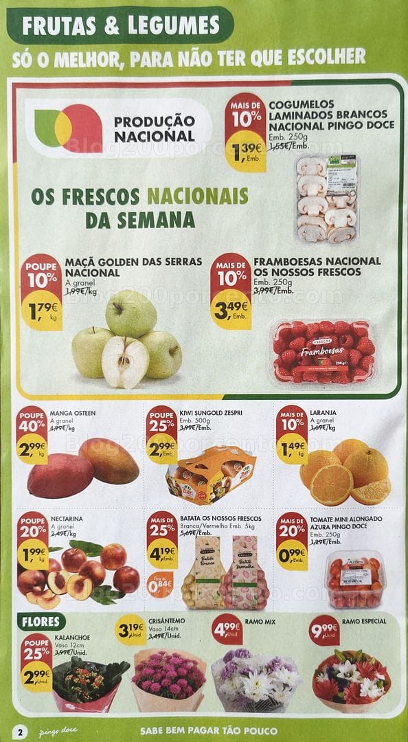 Antevisão Folheto PINGO DOCE Promoções de 29 setembro a 5 outubro
