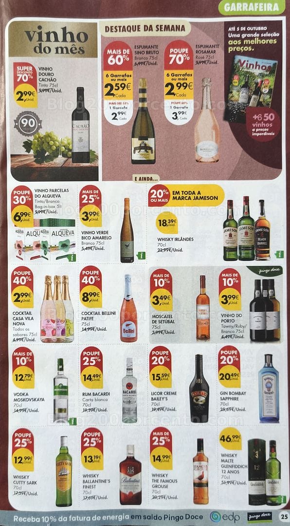 Antevisão Folheto PINGO DOCE Promoções de 29 setembro a 5 outubro