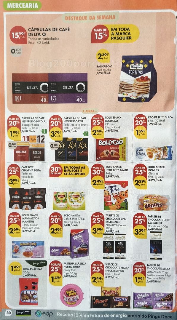 Antevisão Folheto PINGO DOCE Promoções de 29 setembro a 5 outubro