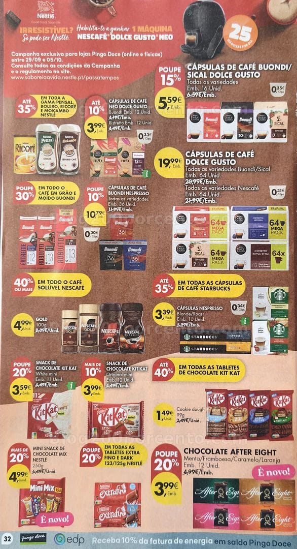 Antevisão Folheto PINGO DOCE Promoções de 29 setembro a 5 outubro