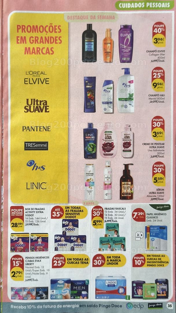 Antevisão Folheto PINGO DOCE Promoções de 29 setembro a 5 outubro