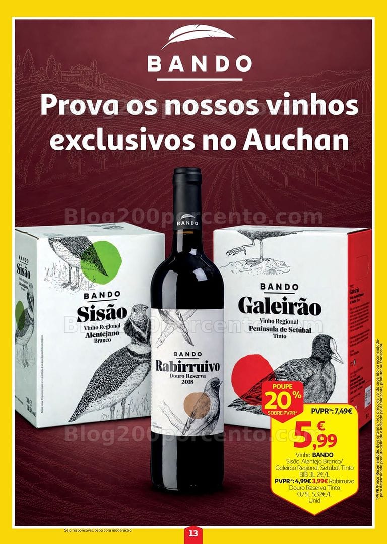 Antevisão Folheto AUCHAN Promoções de 1 a 7 outubro
