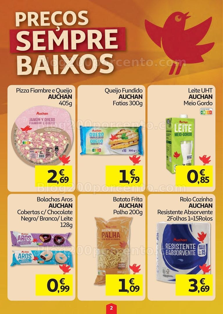 Antevisão Folheto AUCHAN Promoções de 1 a 7 outubro