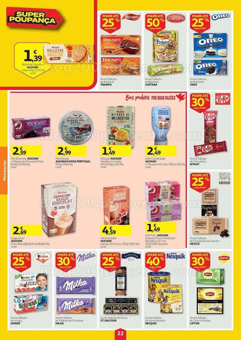 Antevisão Folheto AUCHAN Promoções de 1 a 7 outubro