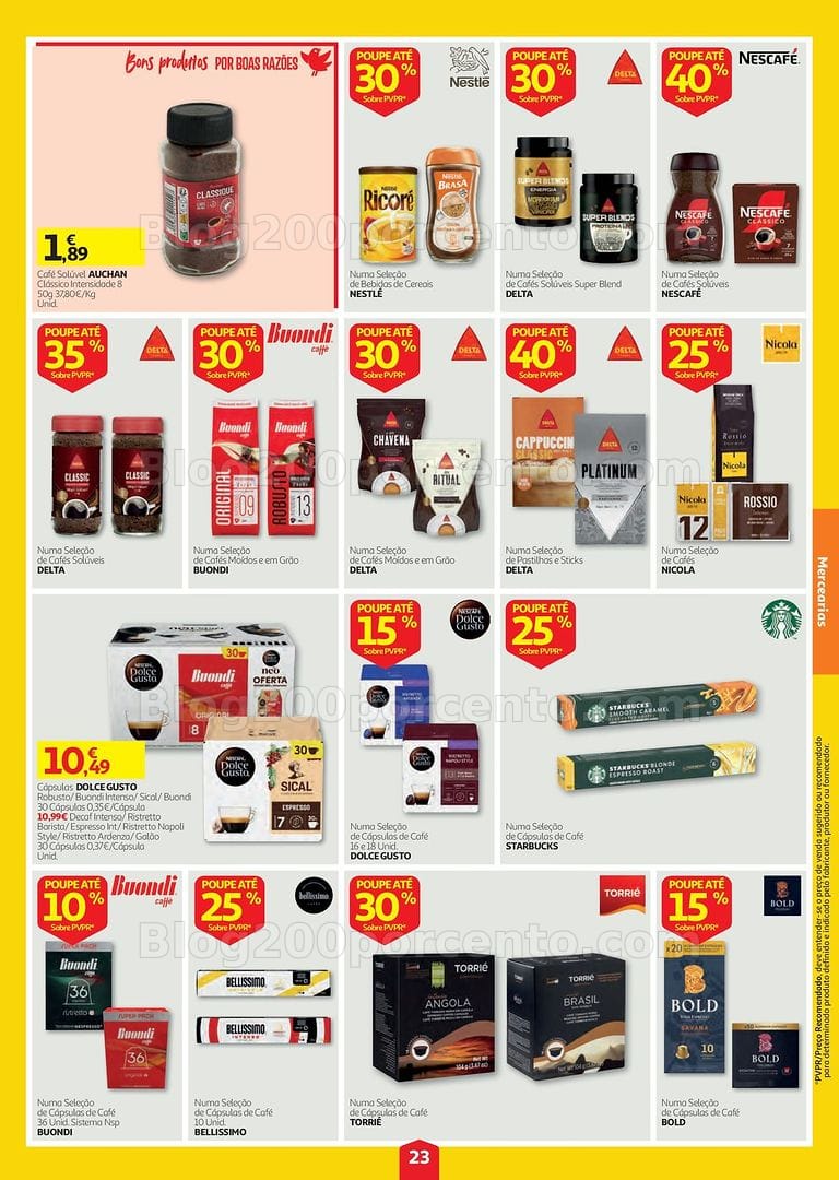Antevisão Folheto AUCHAN Promoções de 1 a 7 outubro