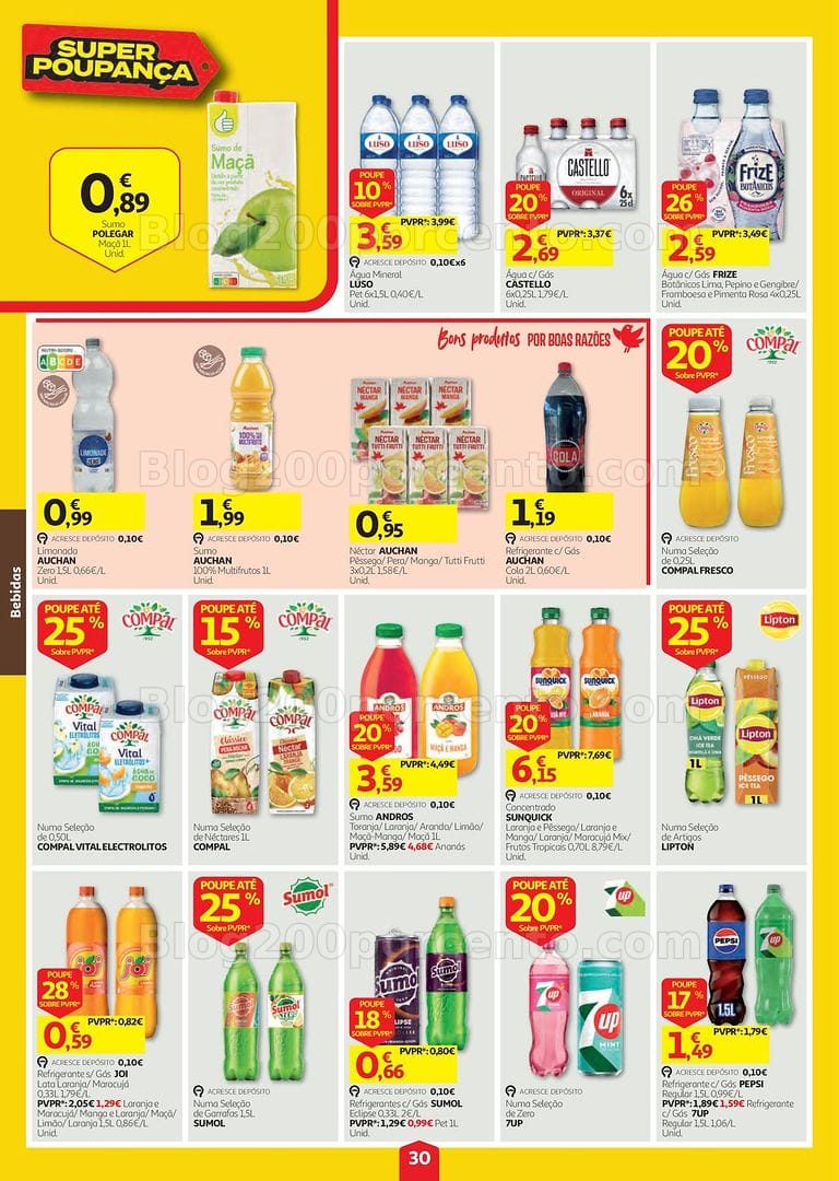 Antevisão Folheto AUCHAN Promoções de 1 a 7 outubro