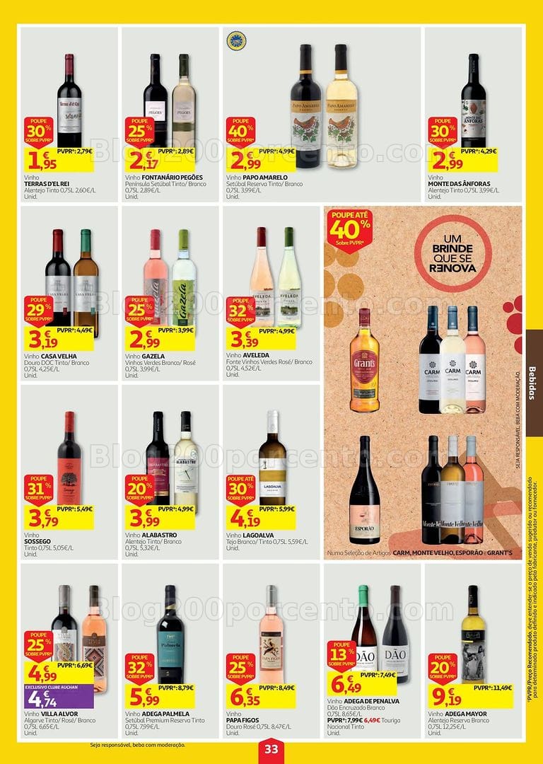 Antevisão Folheto AUCHAN Promoções de 1 a 7 outubro