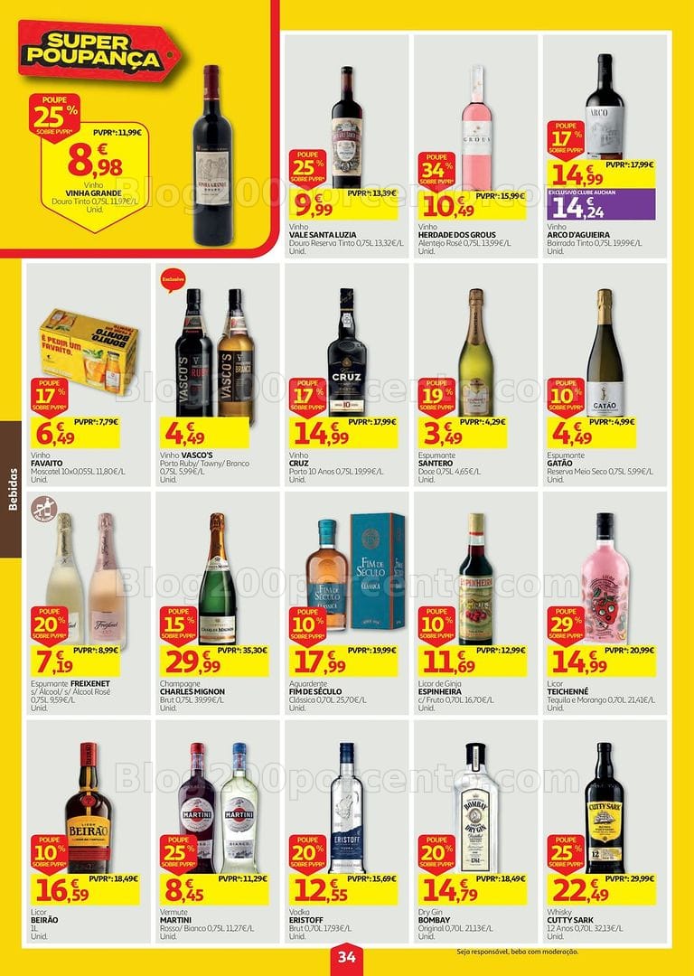 Antevisão Folheto AUCHAN Promoções de 1 a 7 outubro