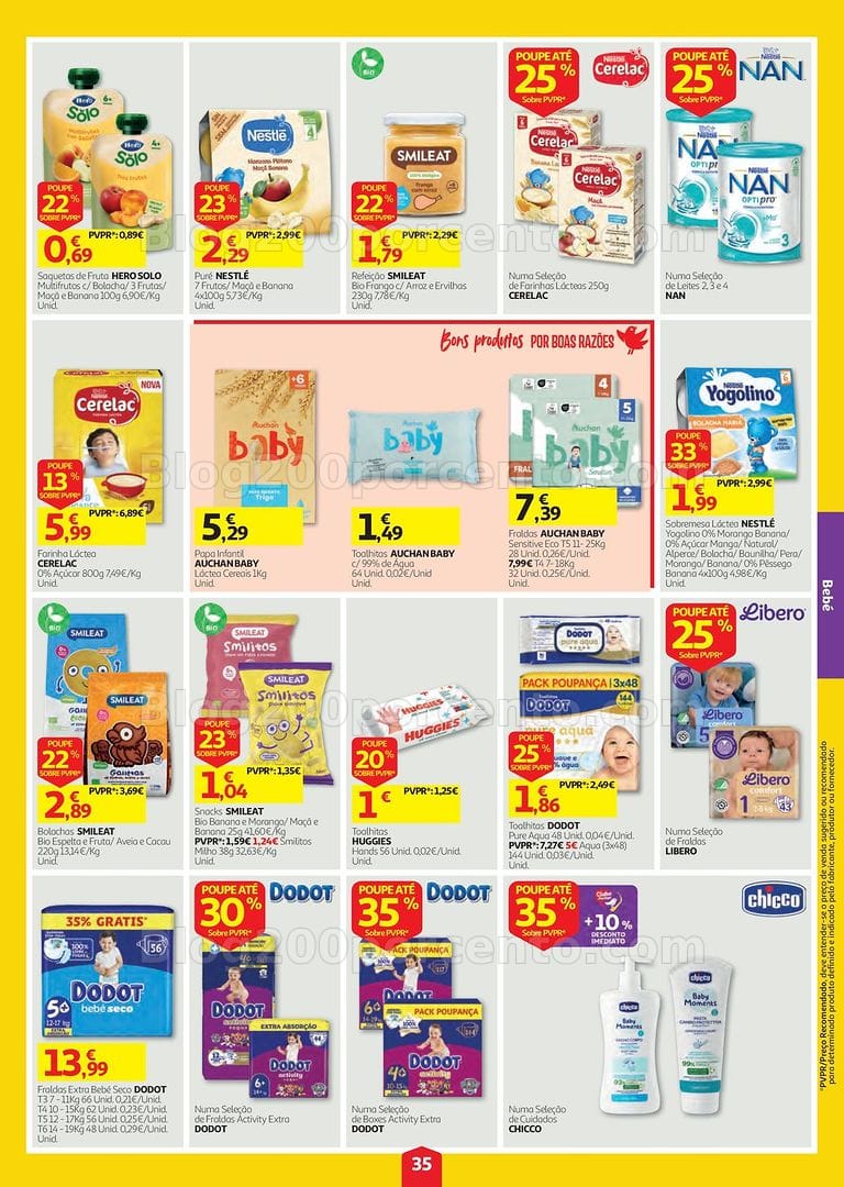 Antevisão Folheto AUCHAN Promoções de 1 a 7 outubro