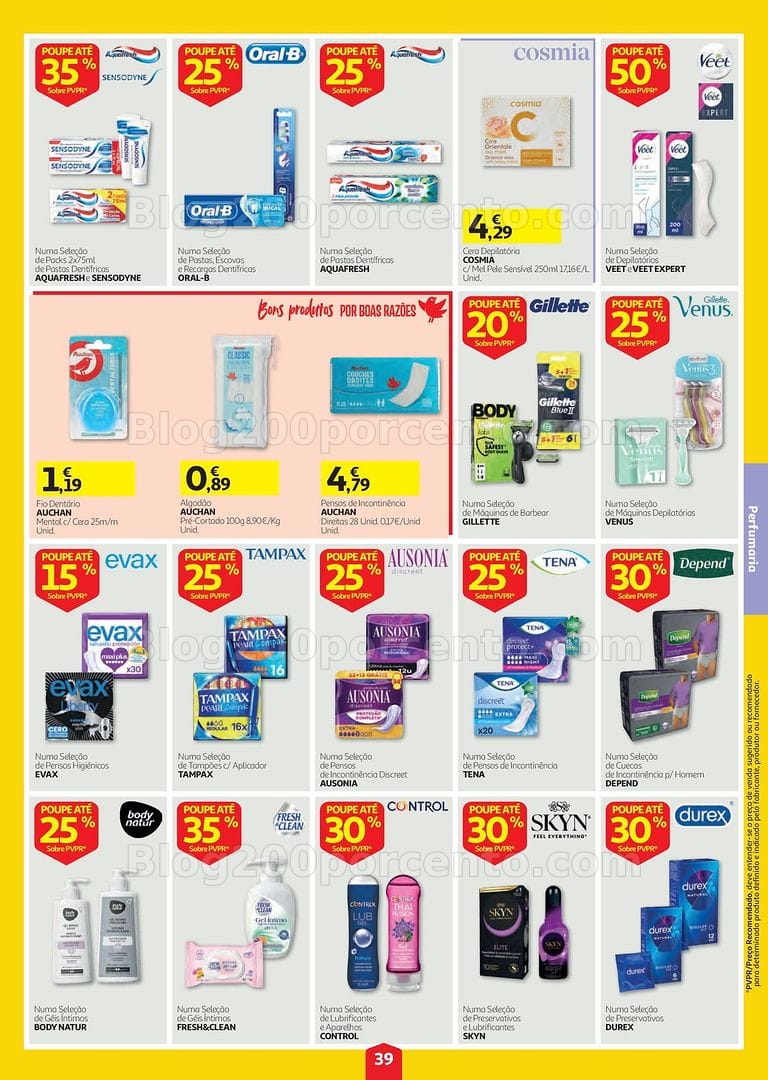 Antevisão Folheto AUCHAN Promoções de 1 a 7 outubro