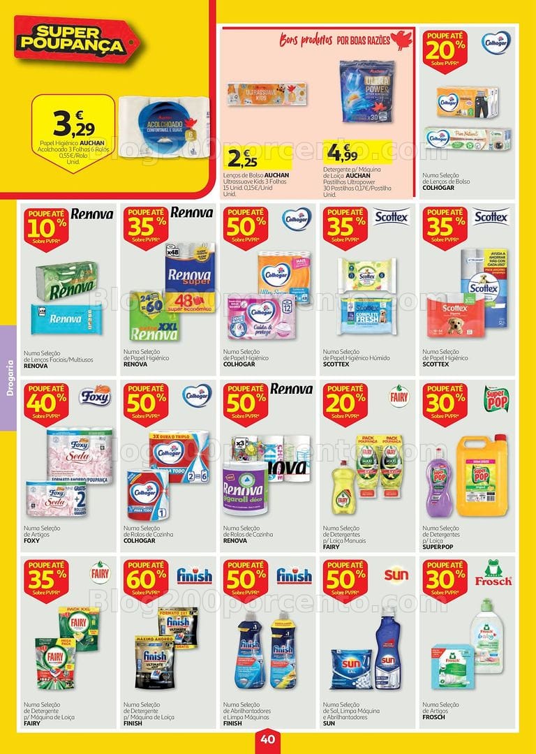 Antevisão Folheto AUCHAN Promoções de 1 a 7 outubro