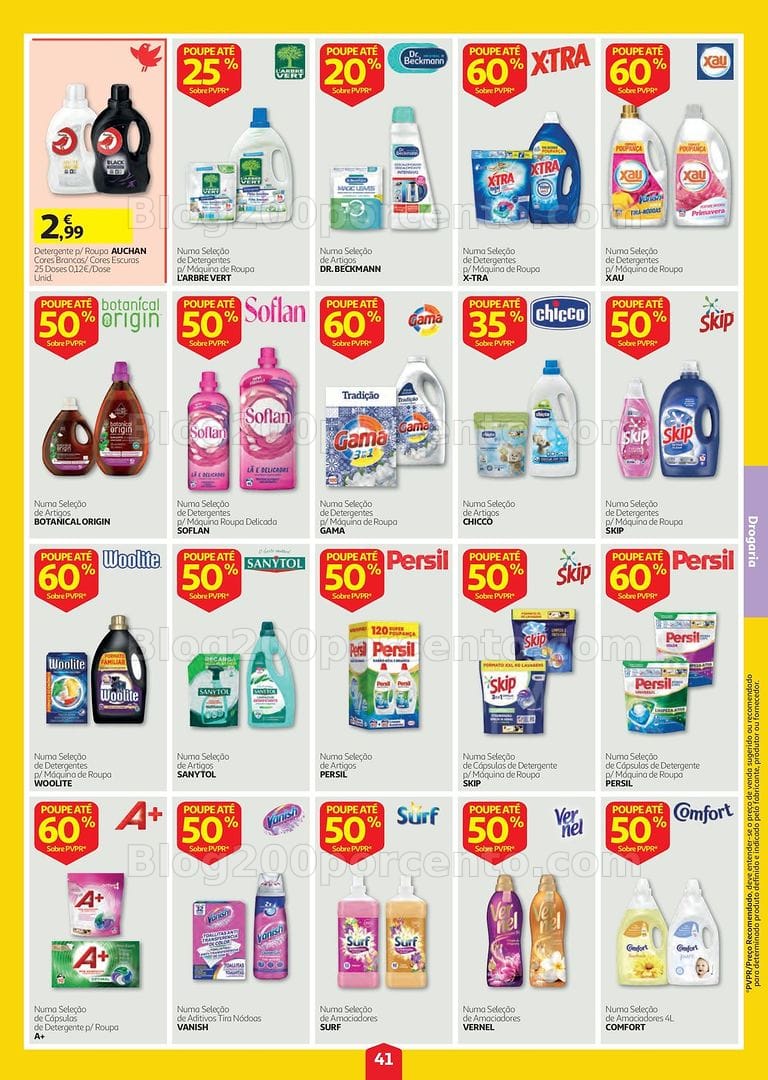 Antevisão Folheto AUCHAN Promoções de 1 a 7 outubro