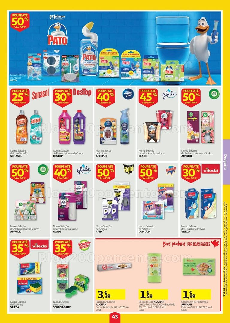 Antevisão Folheto AUCHAN Promoções de 1 a 7 outubro