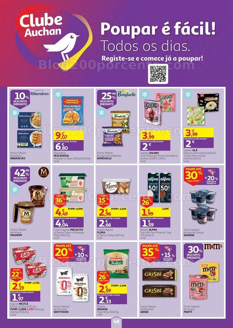 Antevisão Folheto AUCHAN Promoções de 1 a 7 outubro