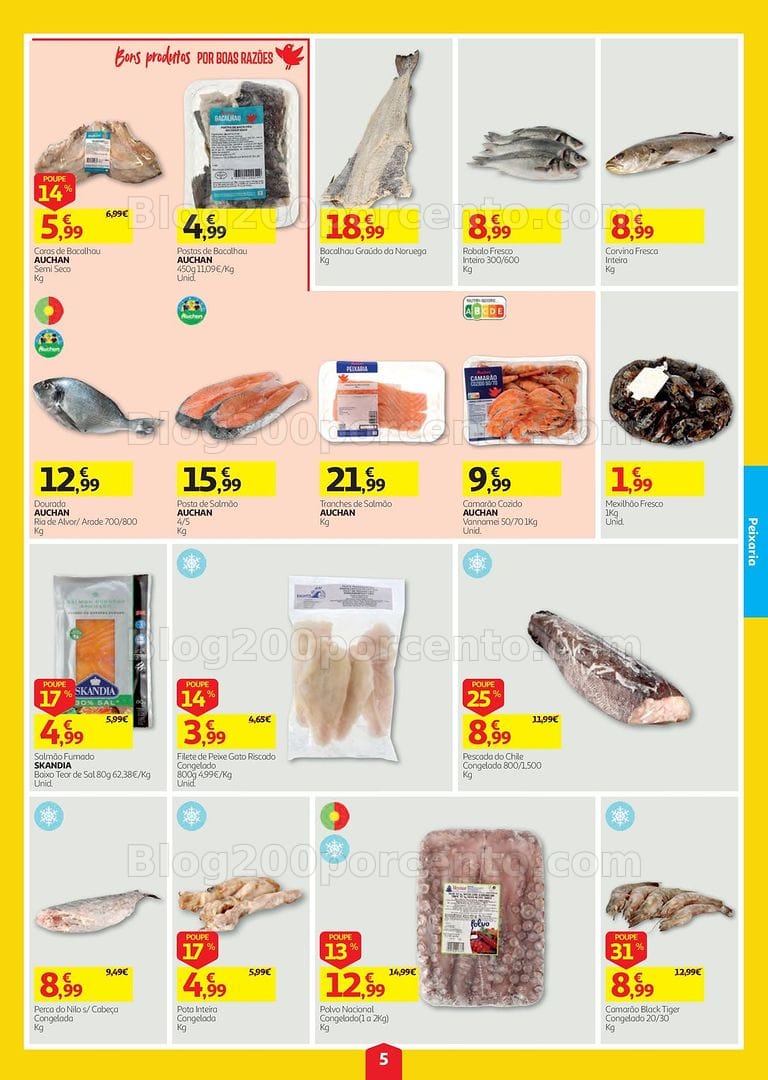 Antevisão Folheto AUCHAN Promoções de 1 a 7 outubro