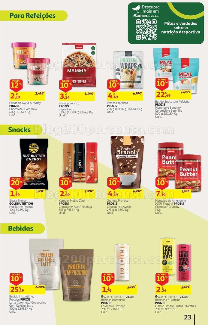 Antevisão Folheto AUCHAN Promoções de 22 setembro a 6 outubro