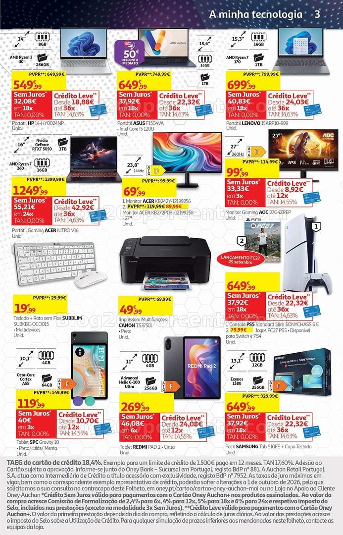 Antevisão Folheto AUCHAN Promoções de 22 setembro a 6 outubro