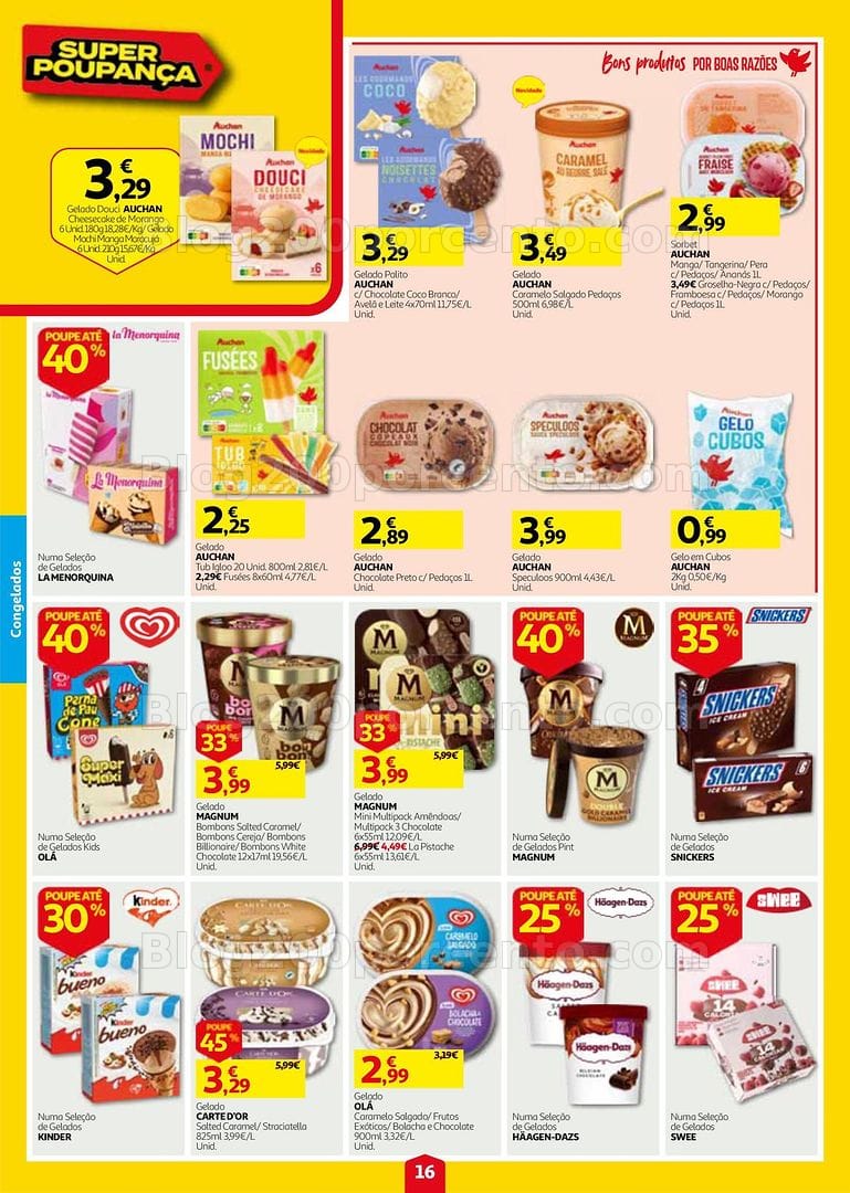 Antevisão Folheto AUCHAN Super Poupança Promoções de 24 a 30 setembro