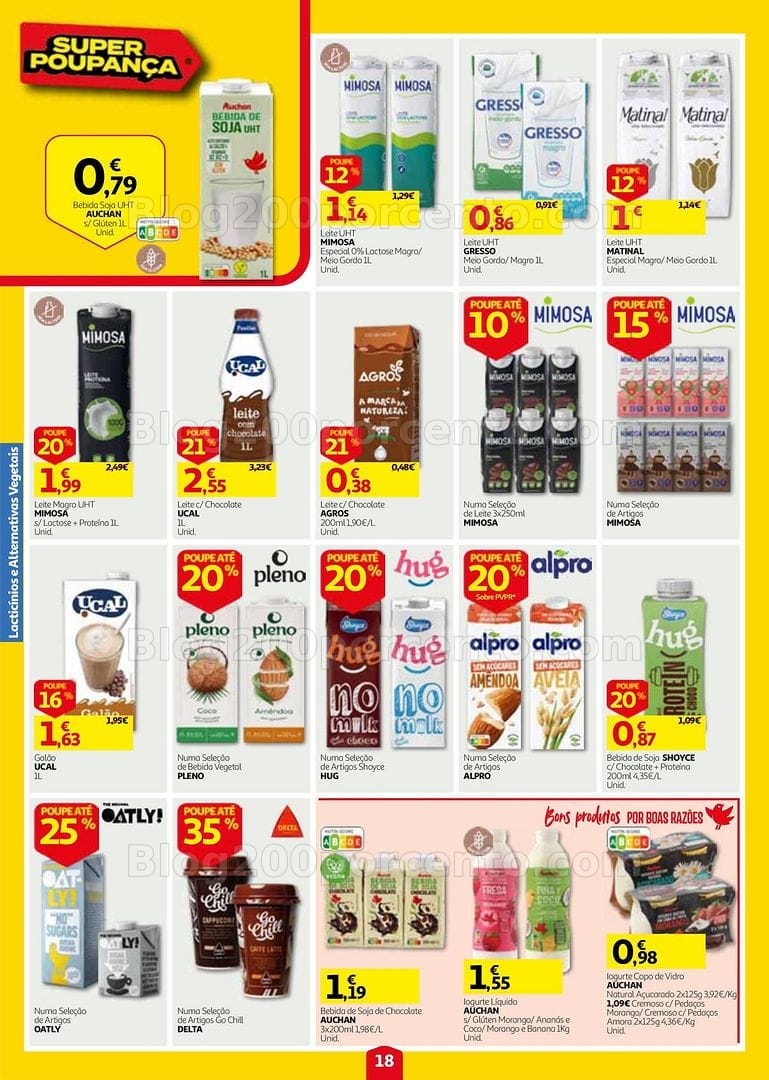 Antevisão Folheto AUCHAN Super Poupança Promoções de 24 a 30 setembro