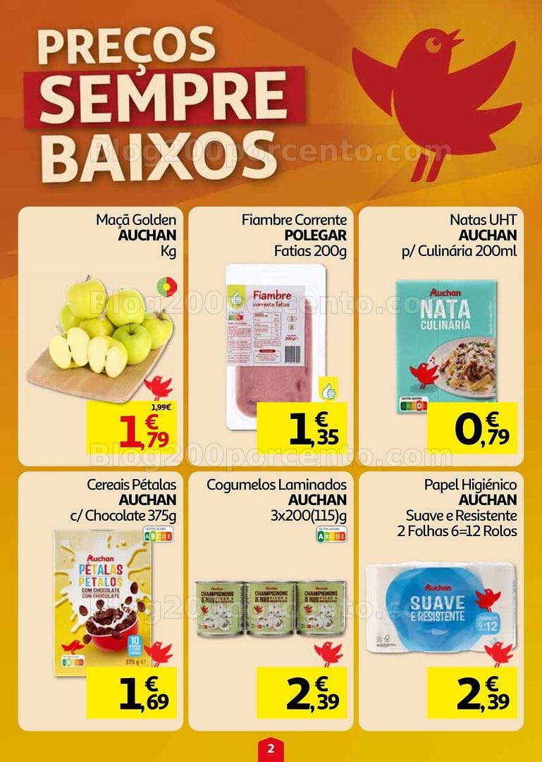 Antevisão Folheto AUCHAN Super Poupança Promoções de 24 a 30 setembro