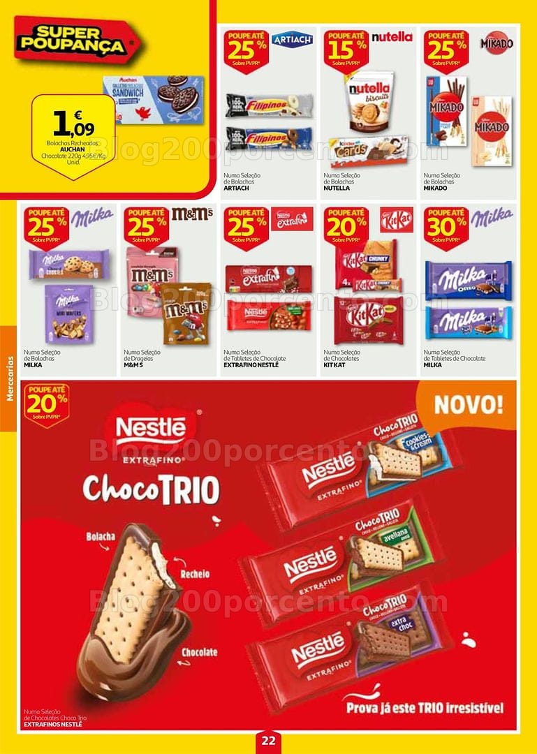 Antevisão Folheto AUCHAN Super Poupança Promoções de 24 a 30 setembro