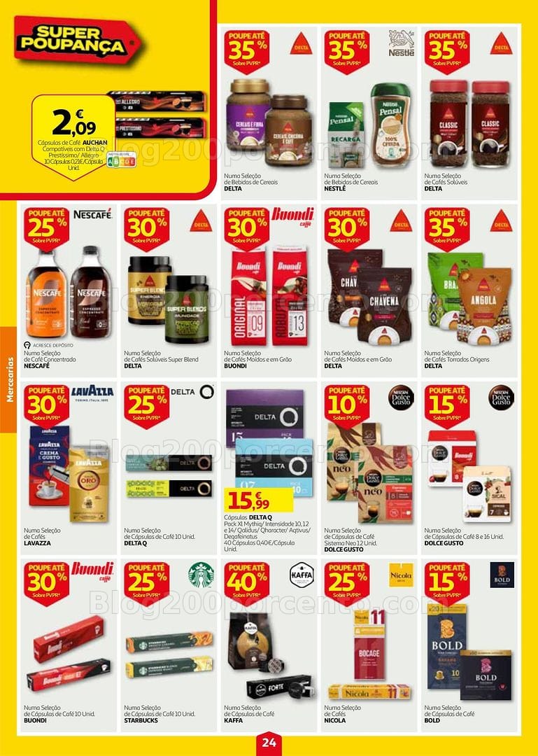 Antevisão Folheto AUCHAN Super Poupança Promoções de 24 a 30 setembro