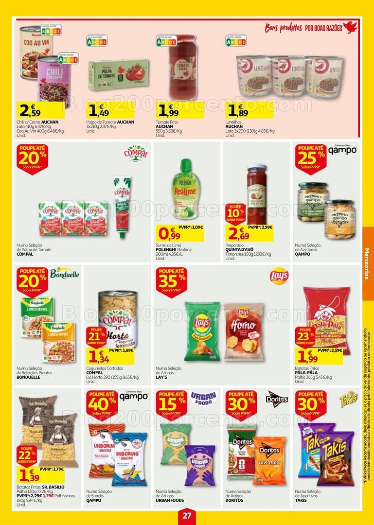 Antevisão Folheto AUCHAN Super Poupança Promoções de 24 a 30 setembro