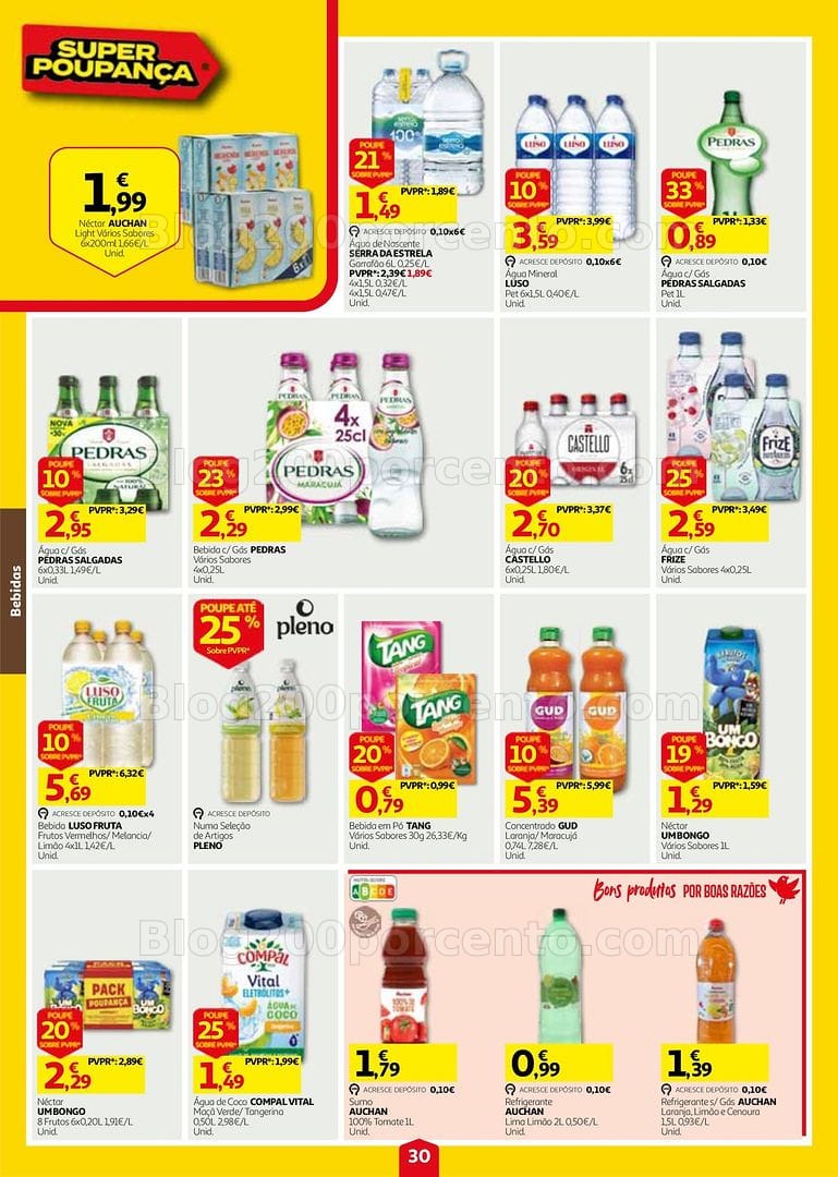 Antevisão Folheto AUCHAN Super Poupança Promoções de 24 a 30 setembro