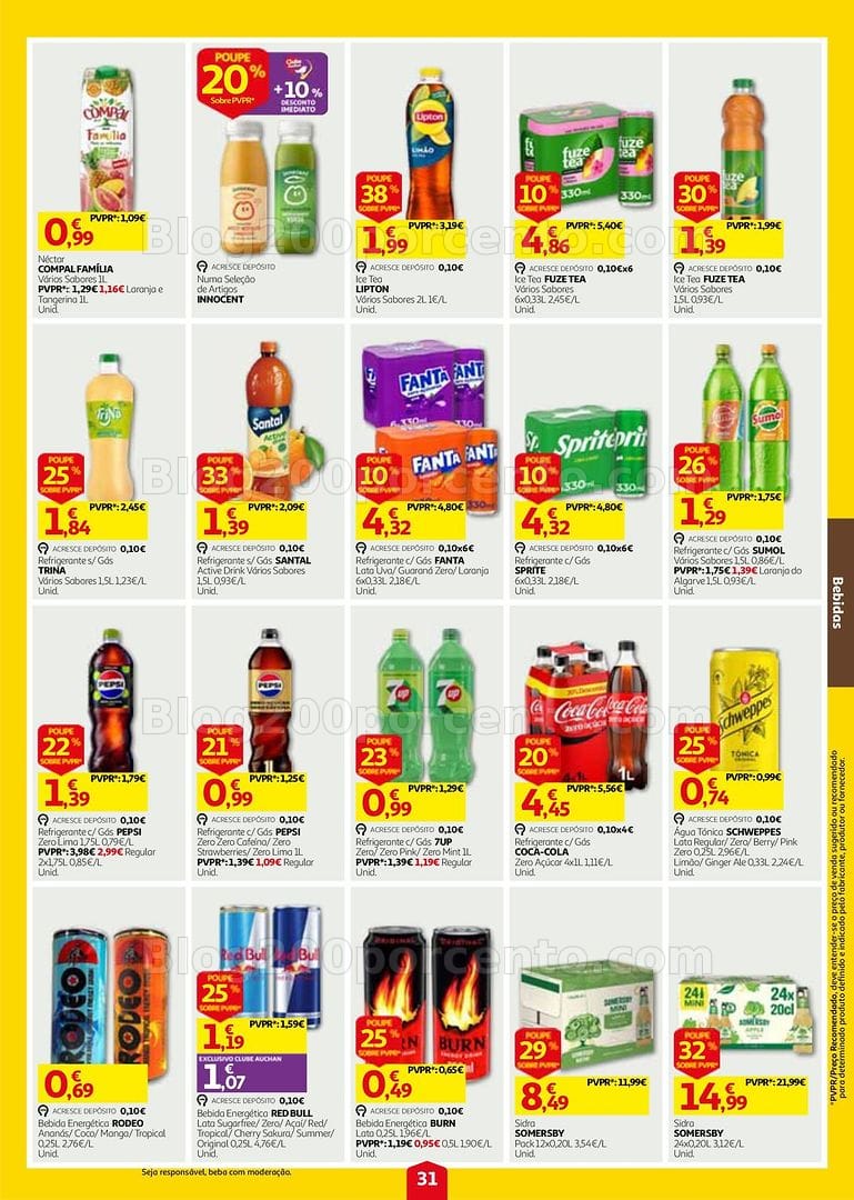 Antevisão Folheto AUCHAN Super Poupança Promoções de 24 a 30 setembro