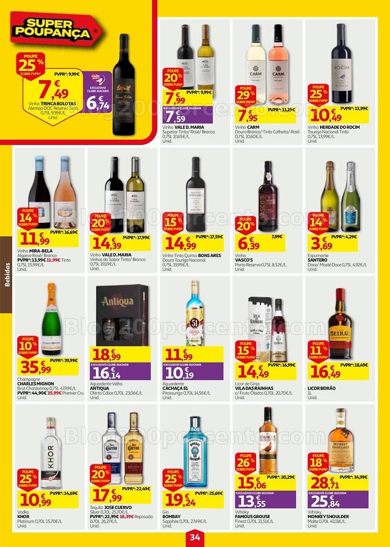 Antevisão Folheto AUCHAN Super Poupança Promoções de 24 a 30 setembro