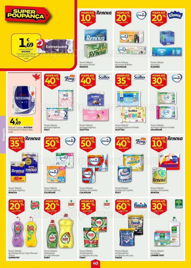 Antevisão Folheto AUCHAN Super Poupança Promoções de 24 a 30 setembro
