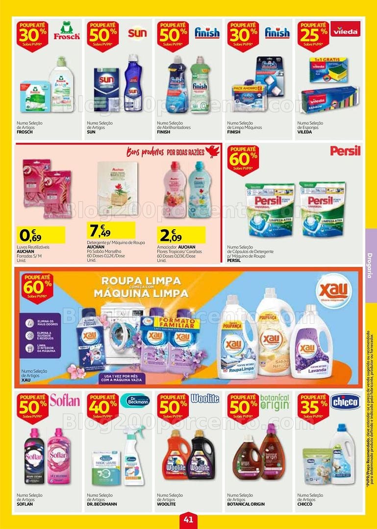 Antevisão Folheto AUCHAN Super Poupança Promoções de 24 a 30 setembro