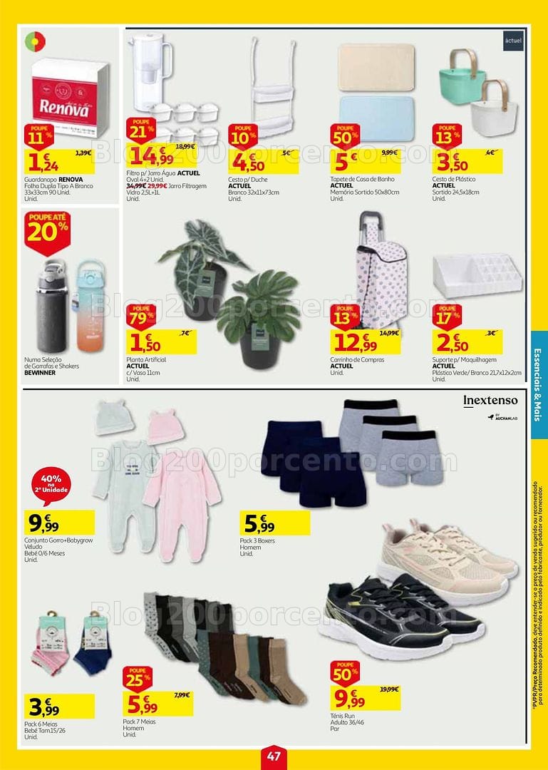 Antevisão Folheto AUCHAN Super Poupança Promoções de 24 a 30 setembro