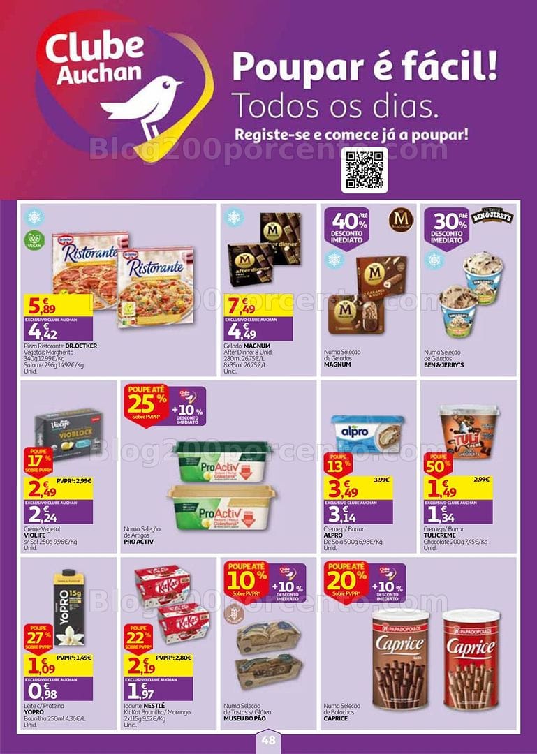 Antevisão Folheto AUCHAN Super Poupança Promoções de 24 a 30 setembro