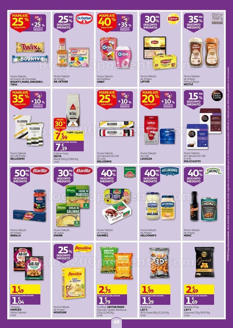 Antevisão Folheto AUCHAN Super Poupança Promoções de 24 a 30 setembro