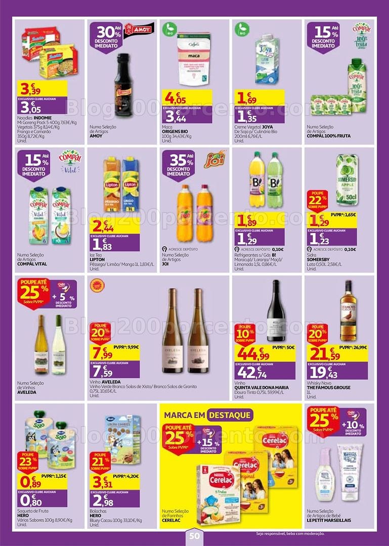 Antevisão Folheto AUCHAN Super Poupança Promoções de 24 a 30 setembro