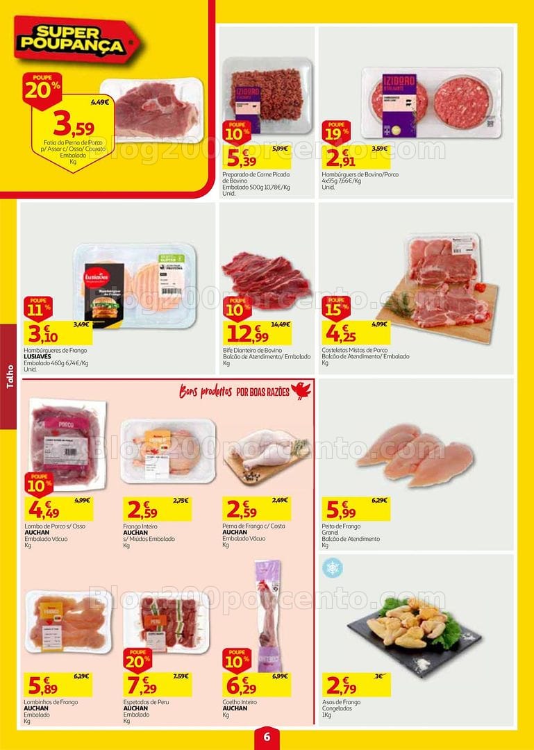 Antevisão Folheto AUCHAN Super Poupança Promoções de 24 a 30 setembro