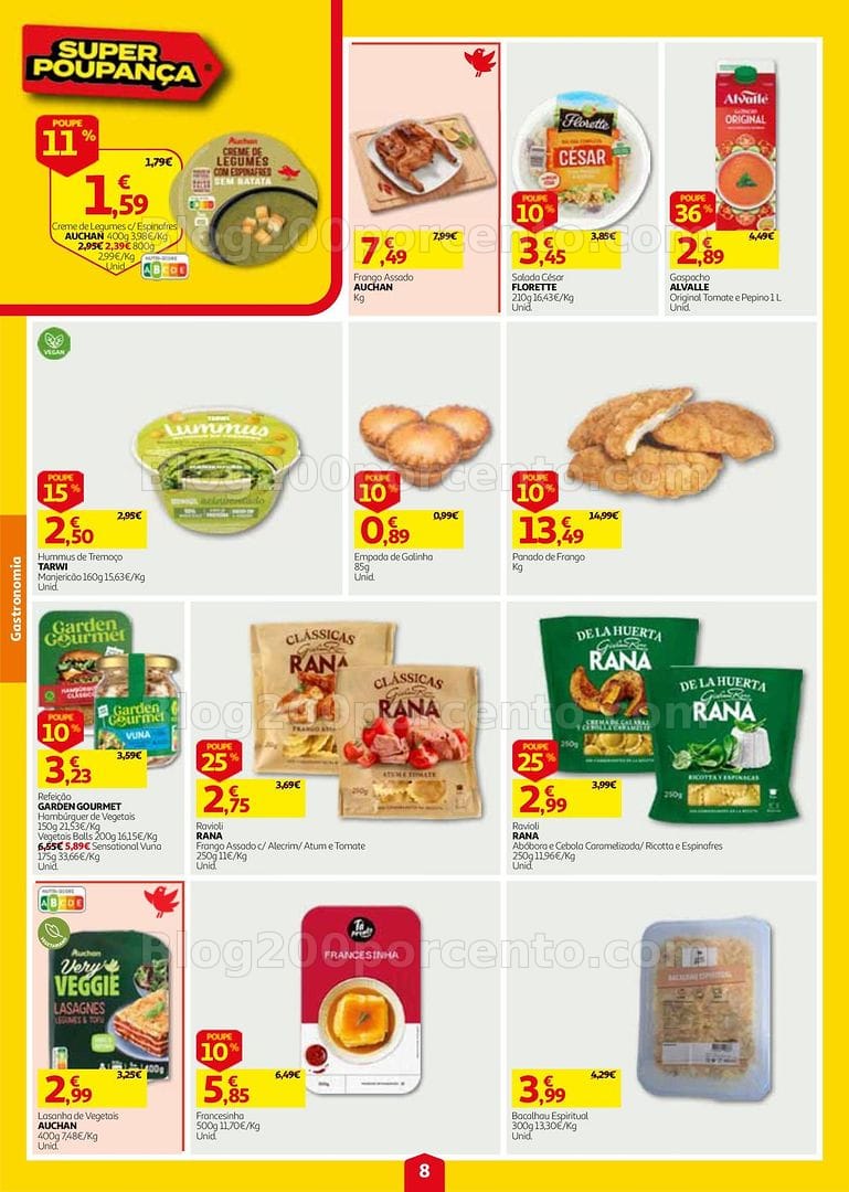 Antevisão Folheto AUCHAN Super Poupança Promoções de 24 a 30 setembro