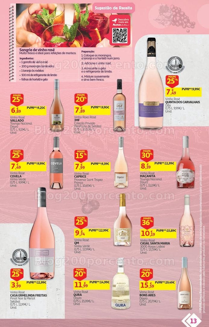 Antevisão Folheto AUCHAN Feira QEV Promoções de 22 setembro a 6 outubro