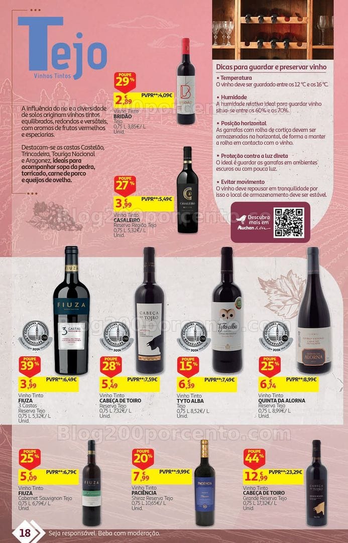 Antevisão Folheto AUCHAN Feira QEV Promoções de 22 setembro a 6 outubro
