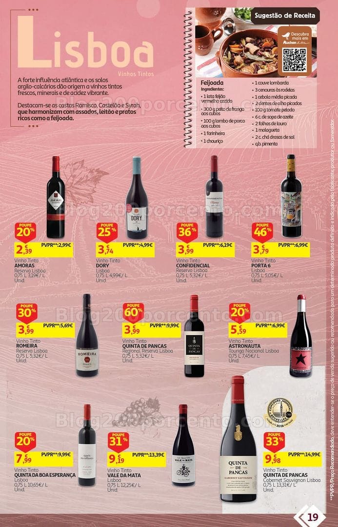 Antevisão Folheto AUCHAN Feira QEV Promoções de 22 setembro a 6 outubro