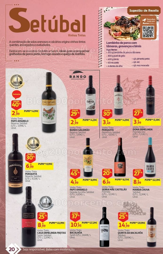 Antevisão Folheto AUCHAN Feira QEV Promoções de 22 setembro a 6 outubro