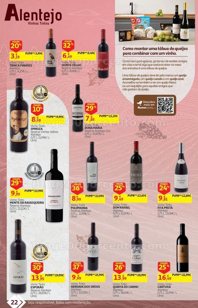 Antevisão Folheto AUCHAN Feira QEV Promoções de 22 setembro a 6 outubro