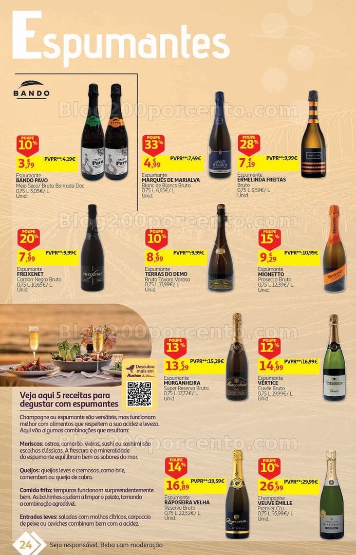 Antevisão Folheto AUCHAN Feira QEV Promoções de 22 setembro a 6 outubro