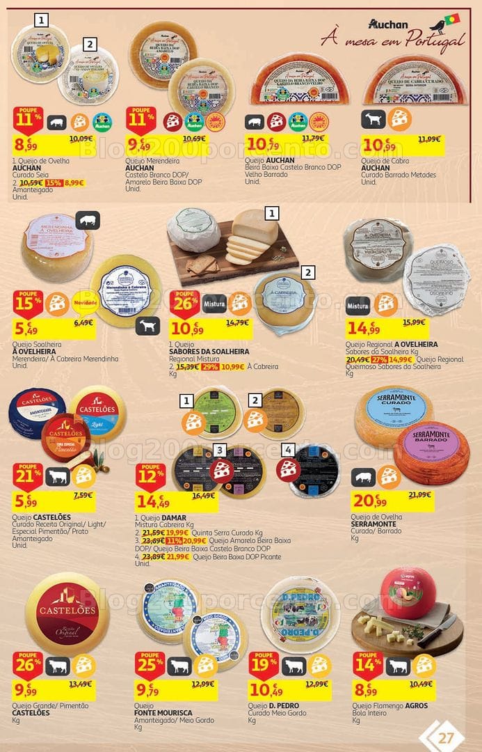 Antevisão Folheto AUCHAN Feira QEV Promoções de 22 setembro a 6 outubro