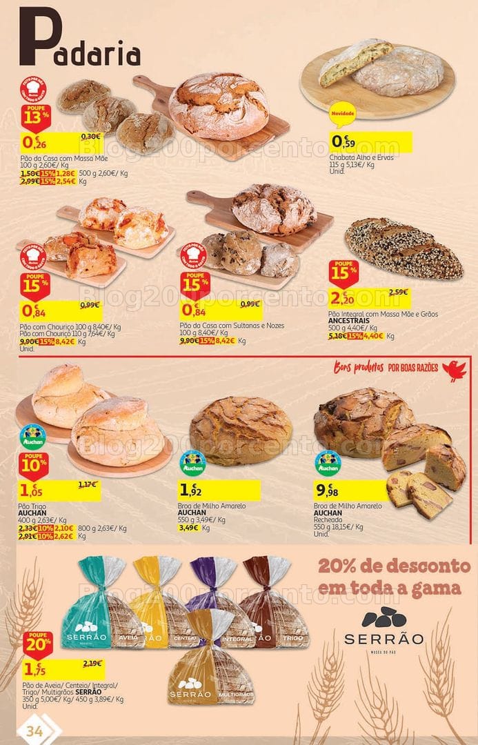 Antevisão Folheto AUCHAN Feira QEV Promoções de 22 setembro a 6 outubro