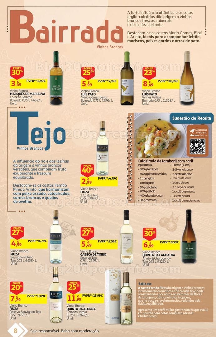 Antevisão Folheto AUCHAN Feira QEV Promoções de 22 setembro a 6 outubro