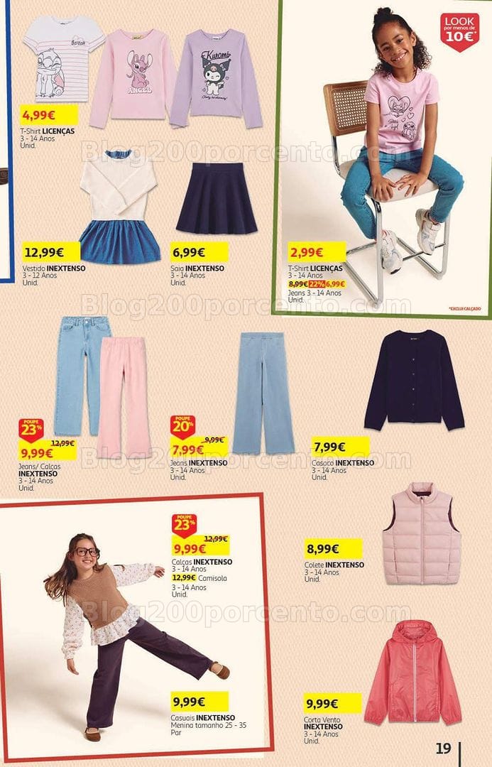 Antevisão Folheto AUCHAN Regresso às Aulas Promoções de 4 a 21 setembro