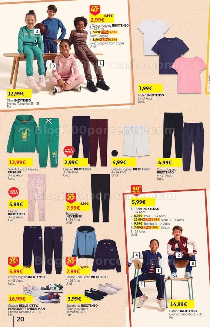 Antevisão Folheto AUCHAN Regresso às Aulas Promoções de 4 a 21 setembro